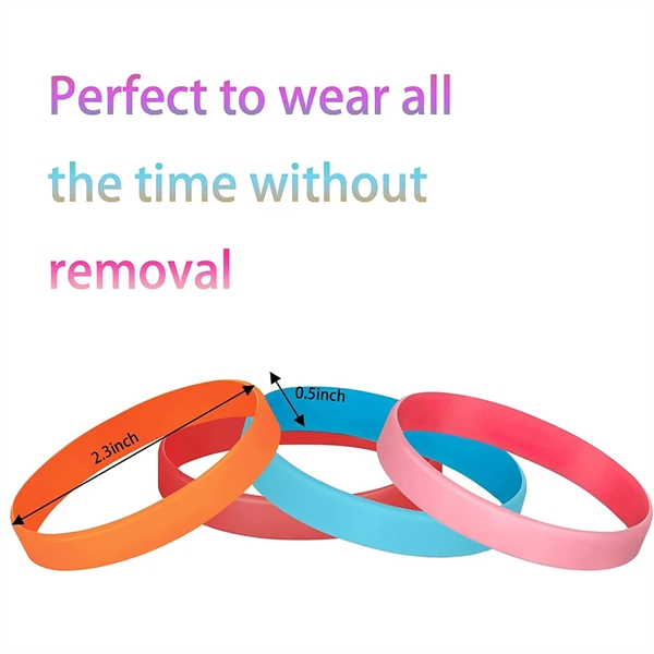 Custom Silicone Bracelet - Custom Silicone Bracelet - Image 1 of 4