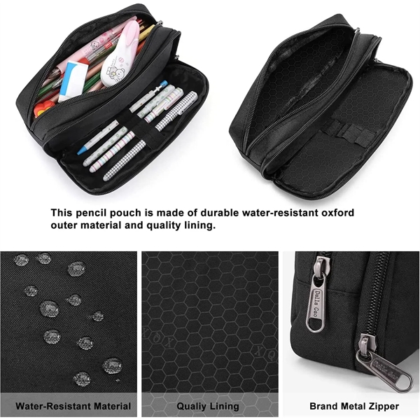 Custom Large Capacity Stationery Multifunctional Pen Bag - Custom Large Capacity Stationery Multifunctional Pen Bag - Image 1 of 5