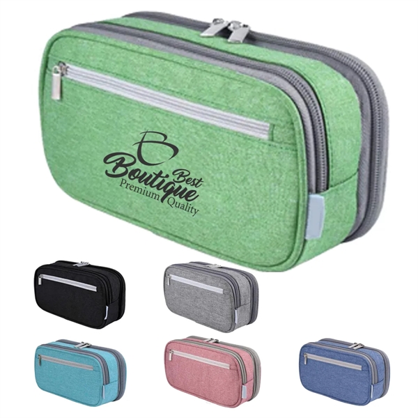 Custom Big Capacity Durable Stationery Organizer Pencil Case - Custom Big Capacity Durable Stationery Organizer Pencil Case - Image 0 of 6