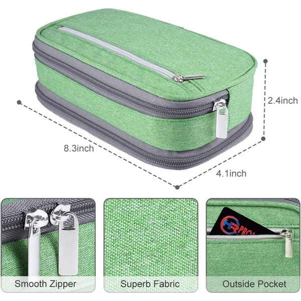 Custom Big Capacity Durable Stationery Organizer Pencil Case - Custom Big Capacity Durable Stationery Organizer Pencil Case - Image 4 of 6