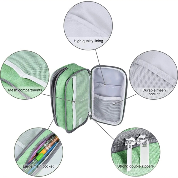 Custom Big Capacity Durable Stationery Organizer Pencil Case - Custom Big Capacity Durable Stationery Organizer Pencil Case - Image 5 of 6