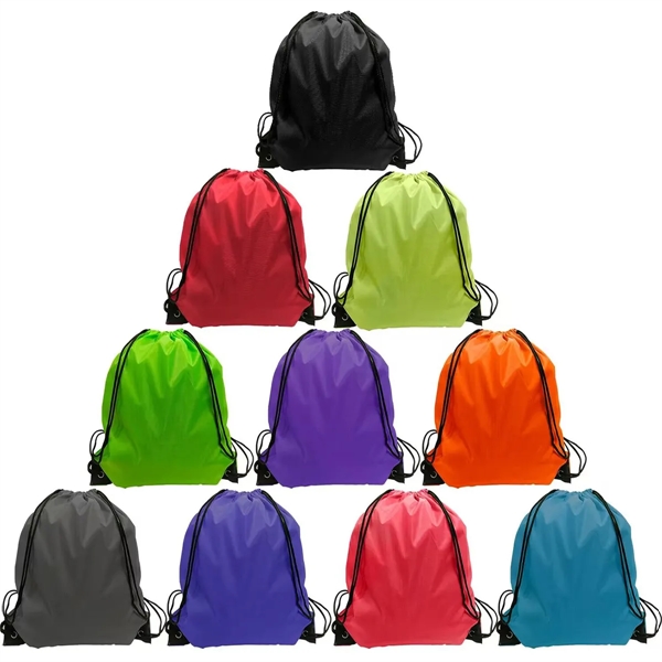 Polyester Drawstring Bag - Polyester Drawstring Bag - Image 3 of 4