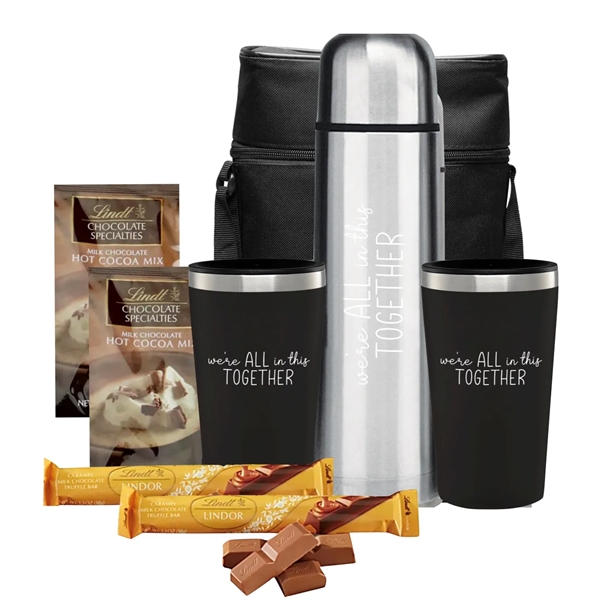 Drinkware Gift Set with Lindt Chocolate & Cocoa - Drinkware Gift Set with Lindt Chocolate & Cocoa - Image 0 of 2