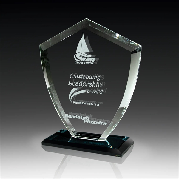 Crystal Shield Award 7" - Velocity - Crystal Shield Award 7" - Velocity - Image 0 of 1