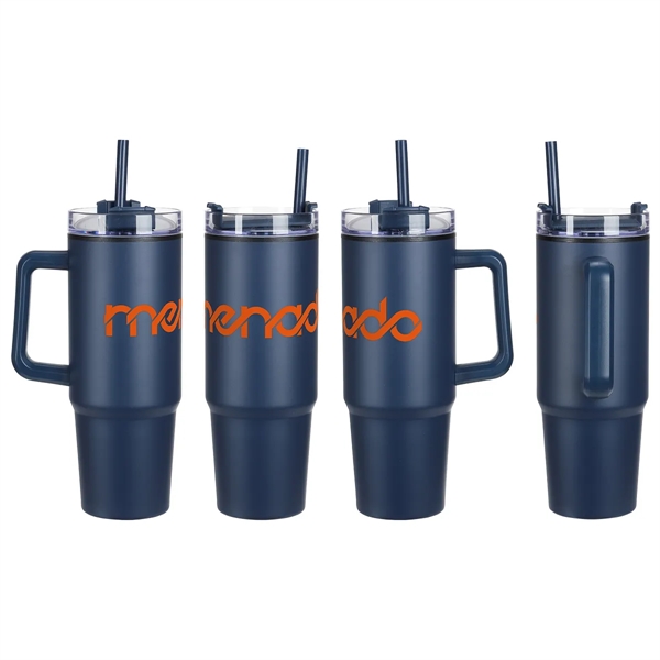 Octava 30 oz Stainless Steel/Polypropylene Mug - Octava 30 oz Stainless Steel/Polypropylene Mug - Image 3 of 6