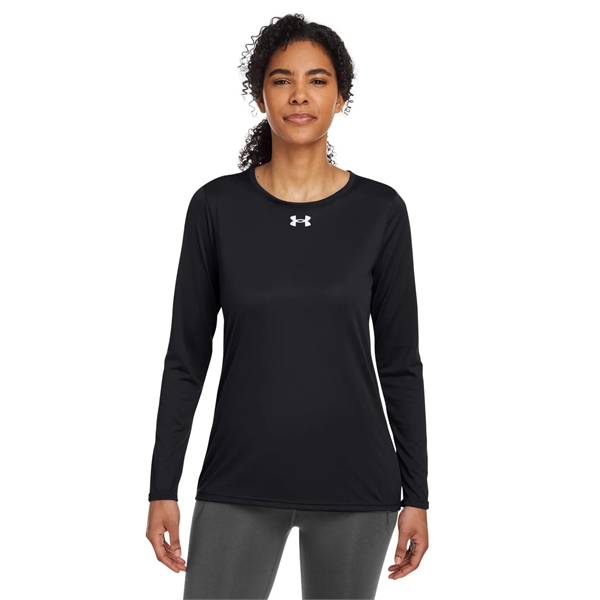 Under Armour Ladies' Team Tech Long-Sleeve T-Shirt - Under Armour Ladies' Team Tech Long-Sleeve T-Shirt - Image 0 of 55