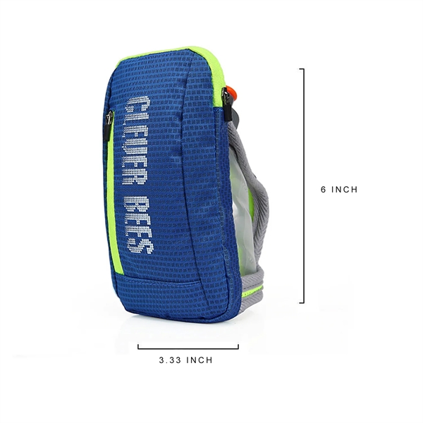 6"x3 1/3"Mobile Phone Arm Bag - 6"x3 1/3"Mobile Phone Arm Bag - Image 4 of 4