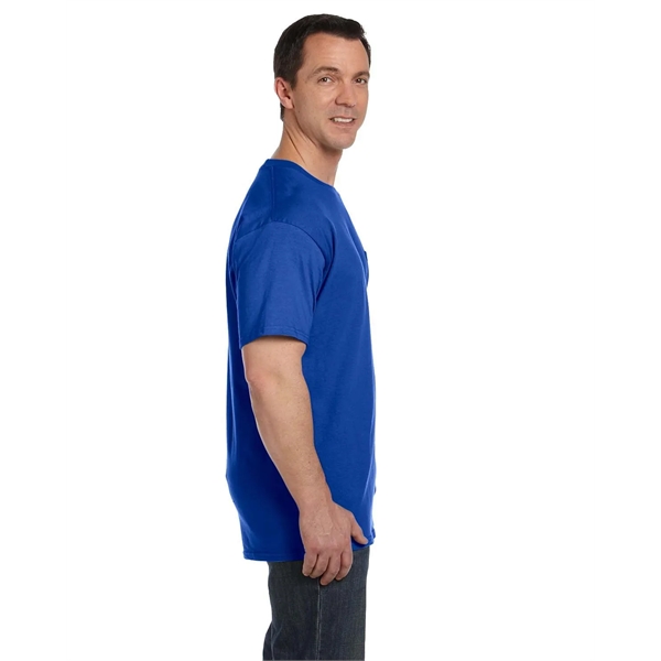 Hanes Adult Beefy-T® with Pocket - Hanes Adult Beefy-T® with Pocket - Image 101 of 124