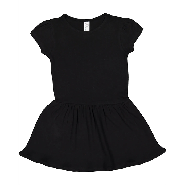 Rabbit Skins Toddler Baby Rib Dress - Rabbit Skins Toddler Baby Rib Dress - Image 4 of 14