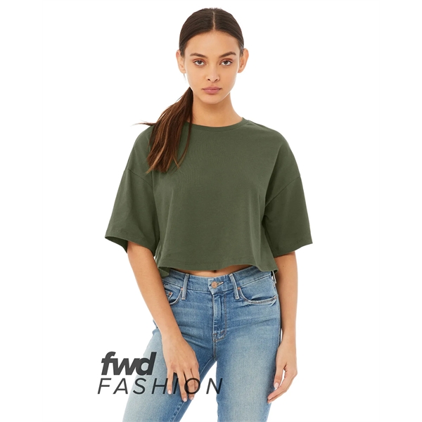 Bella + Canvas FWD Fashion Ladies' Jersey Cropped T-Shirt - Bella + Canvas FWD Fashion Ladies' Jersey Cropped T-Shirt - Image 11 of 25