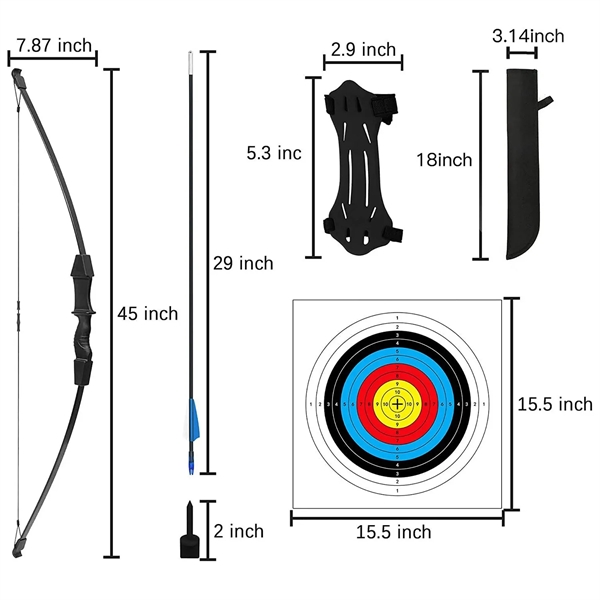 45" Bow and Arrow Set for Kids - 45" Bow and Arrow Set for Kids - Image 1 of 5