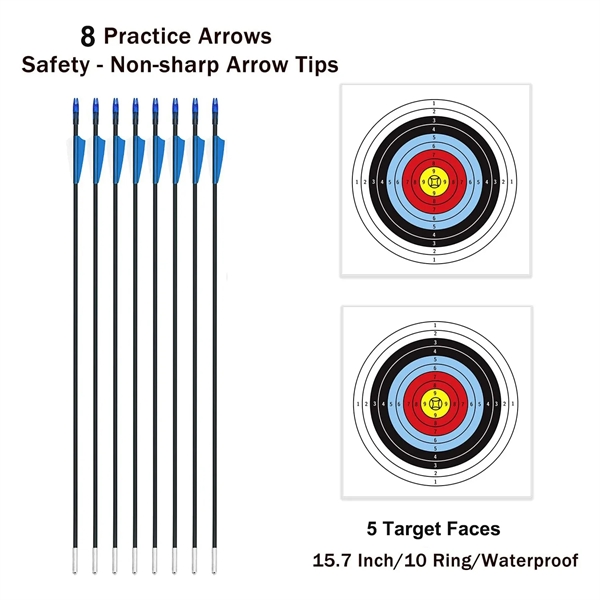 45" Bow and Arrow Set for Kids - 45" Bow and Arrow Set for Kids - Image 3 of 5