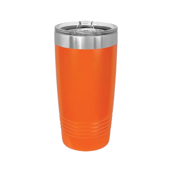 Polar Camel Stainless Steel 20 oz Ringed Tumbler w/Slide Lid - Polar Camel Stainless Steel 20 oz Ringed Tumbler w/Slide Lid - Image 22 of 38