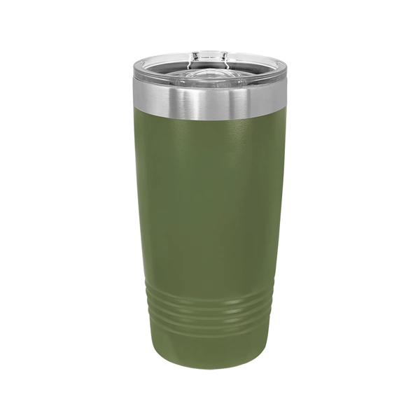 Polar Camel Stainless Steel 20 oz Ringed Tumbler w/Slide Lid - Polar Camel Stainless Steel 20 oz Ringed Tumbler w/Slide Lid - Image 24 of 38