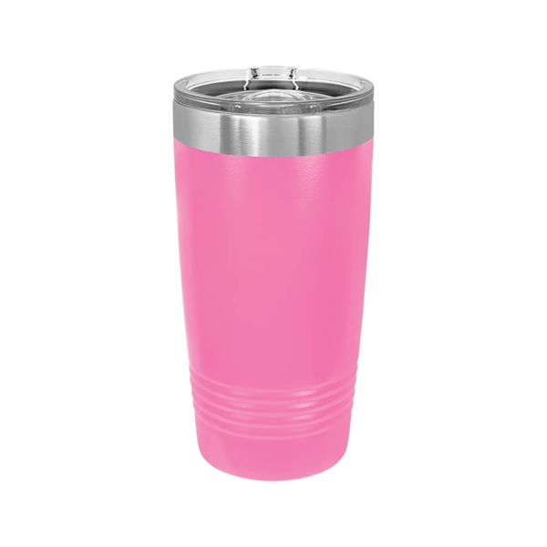 Polar Camel Stainless Steel 20 oz Ringed Tumbler w/Slide Lid - Polar Camel Stainless Steel 20 oz Ringed Tumbler w/Slide Lid - Image 26 of 38