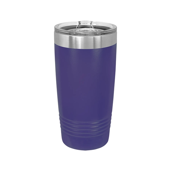 Polar Camel Stainless Steel 20 oz Ringed Tumbler w/Slide Lid - Polar Camel Stainless Steel 20 oz Ringed Tumbler w/Slide Lid - Image 28 of 38
