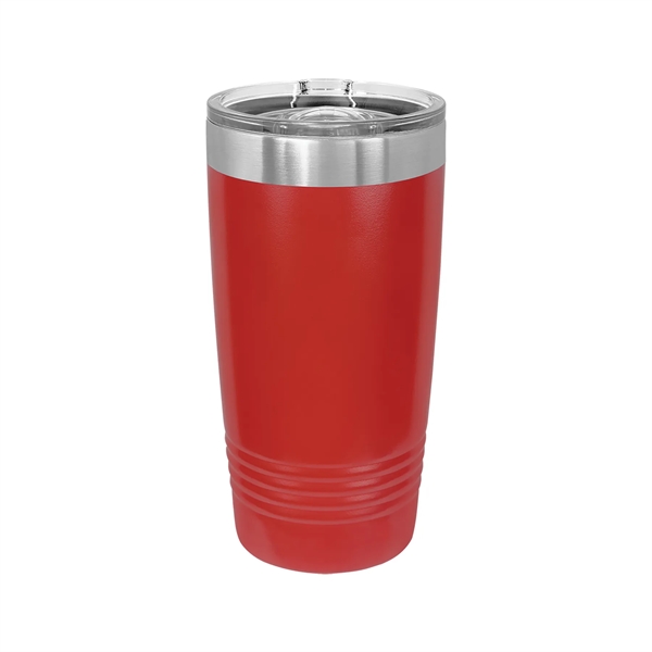 Polar Camel Stainless Steel 20 oz Ringed Tumbler w/Slide Lid - Polar Camel Stainless Steel 20 oz Ringed Tumbler w/Slide Lid - Image 30 of 38