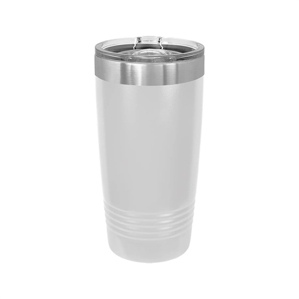 Polar Camel Stainless Steel 20 oz Ringed Tumbler w/Slide Lid - Polar Camel Stainless Steel 20 oz Ringed Tumbler w/Slide Lid - Image 36 of 38