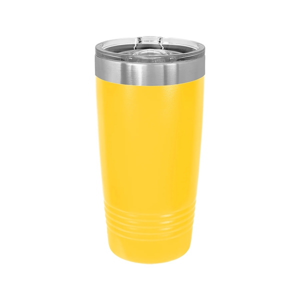 Polar Camel Stainless Steel 20 oz Ringed Tumbler w/Slide Lid - Polar Camel Stainless Steel 20 oz Ringed Tumbler w/Slide Lid - Image 38 of 38