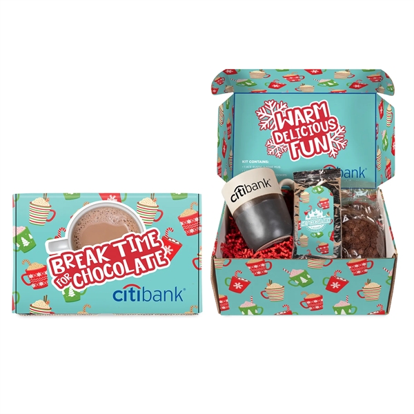 Custom Breaktime for Chocolate in Premium Mailer