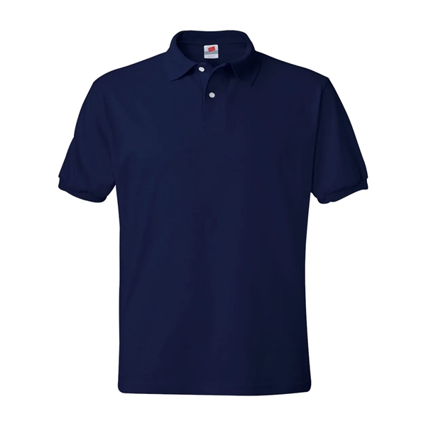 Hanes - Ecosmart Jersey Polo - Hanes - Ecosmart Jersey Polo - Image 15 of 18