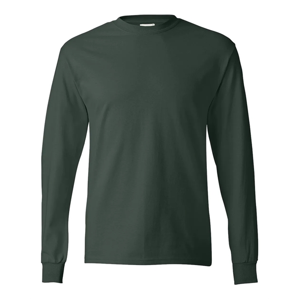 Hanes - Authentic Long Sleeve T-Shirt - Hanes - Authentic Long Sleeve T-Shirt - Image 3 of 11