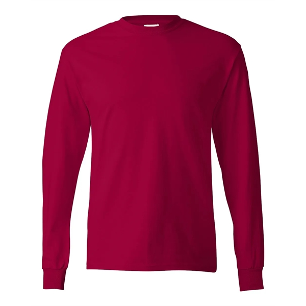 Hanes - Authentic Long Sleeve T-Shirt - Hanes - Authentic Long Sleeve T-Shirt - Image 4 of 11