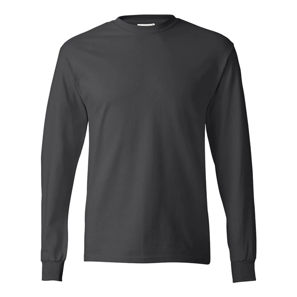 Hanes - Authentic Long Sleeve T-Shirt - Hanes - Authentic Long Sleeve T-Shirt - Image 9 of 11