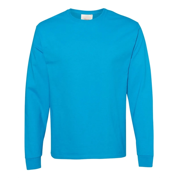 Hanes - Authentic Long Sleeve T-Shirt - Hanes - Authentic Long Sleeve T-Shirt - Image 10 of 11