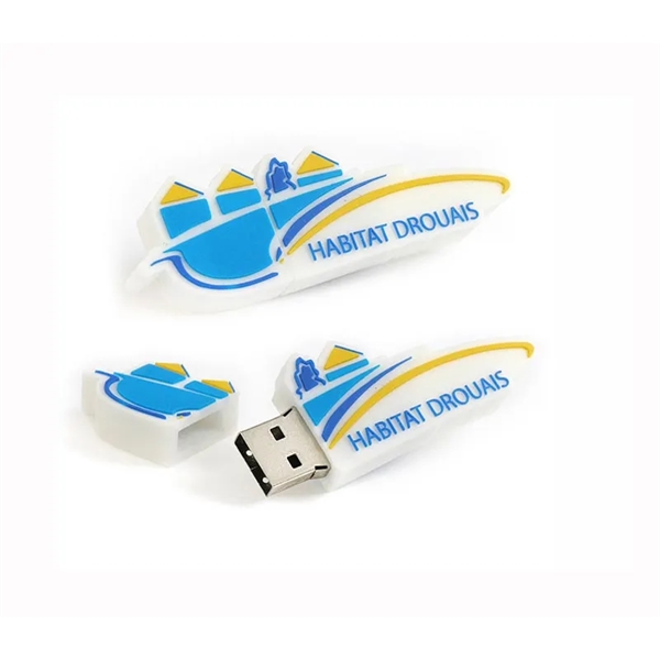 Custom 2D PVC USB Drive - Custom 2D PVC USB Drive - Image 0 of 7