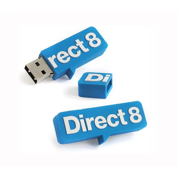 Custom 2D PVC USB Drive - Custom 2D PVC USB Drive - Image 4 of 7