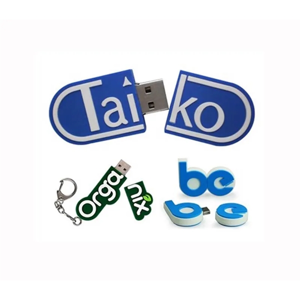 Custom 2D PVC USB Drive - Custom 2D PVC USB Drive - Image 5 of 7