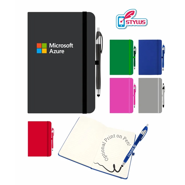 Union Printed, "Royal" Eco Journal w/ Stylus Pen - Union Printed, "Royal" Eco Journal w/ Stylus Pen - Image 2 of 2