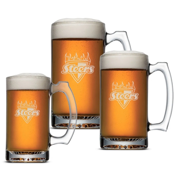 Columbus Beer Stein - Deep Etch - Columbus Beer Stein - Deep Etch - Image 0 of 8