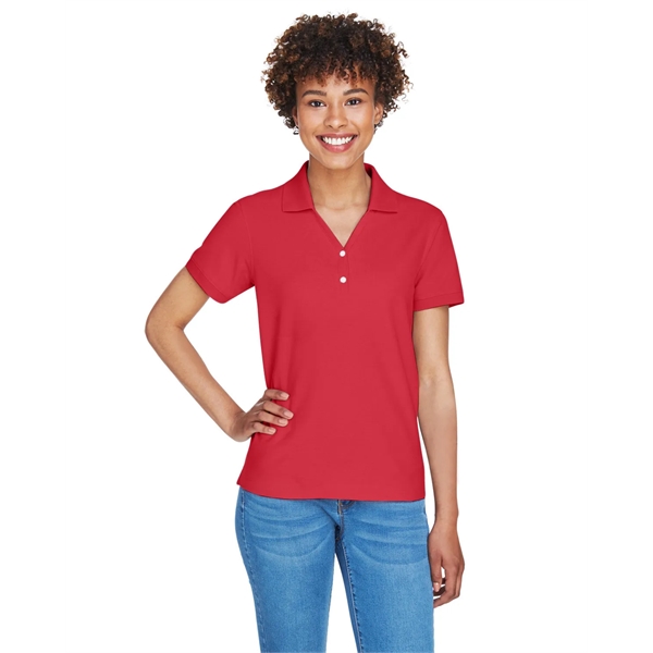 Devon & Jones Ladies' Pima Pique Y-Collar Polo - Devon & Jones Ladies' Pima Pique Y-Collar Polo - Image 54 of 142