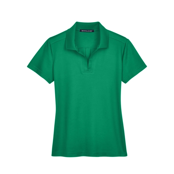 Devon & Jones CrownLux Performance® Ladies' Plaited Polo - Devon & Jones CrownLux Performance® Ladies' Plaited Polo - Image 111 of 119