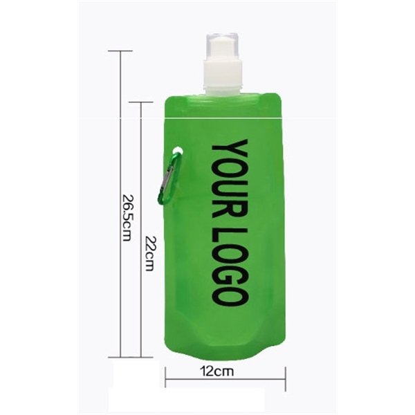 Air freight free pvc foldable water bottle - Air freight free pvc foldable water bottle - Image 0 of 3