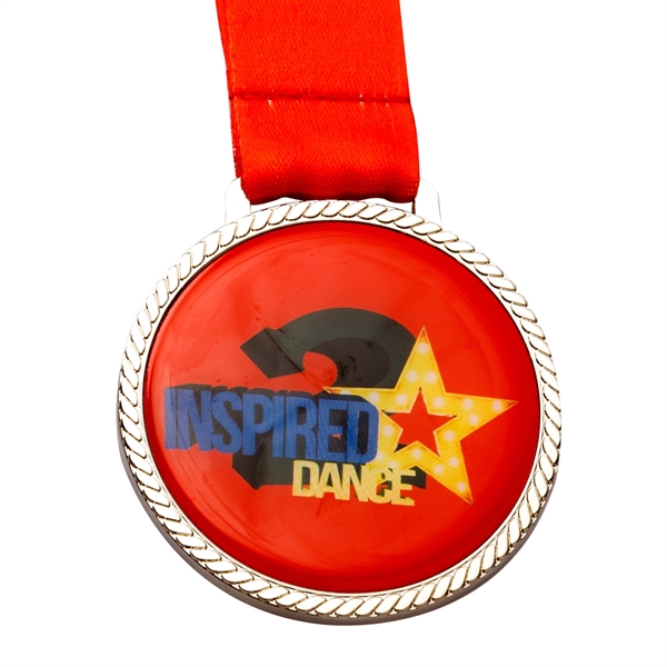 Shiny Sandblast Custom Medal - Shiny Sandblast Custom Medal - Image 14 of 15