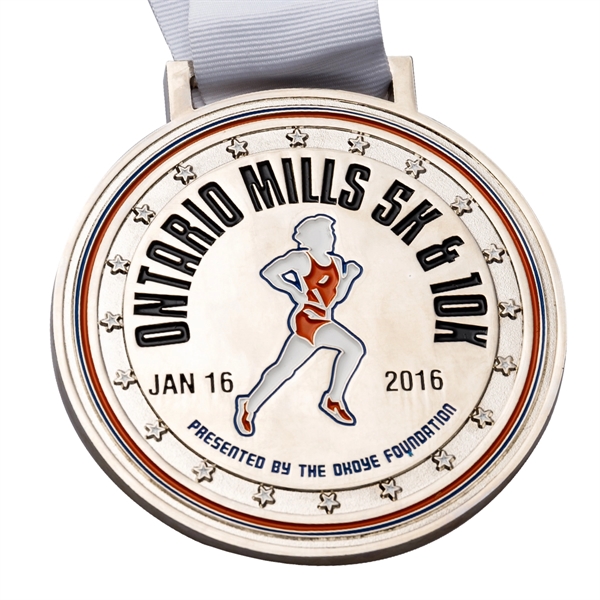 Shiny Sandblast Custom Medal - Shiny Sandblast Custom Medal - Image 15 of 15