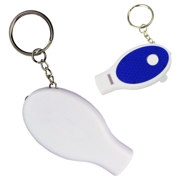 LED Flashlight w/ Whistle - LED Flashlight w/ Whistle - Image 1 of 3