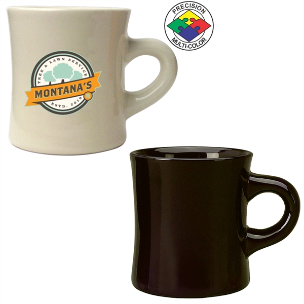 10oz Vitrified Diner Mug, spot color - 10oz Vitrified Diner Mug, spot color - Image 9 of 10