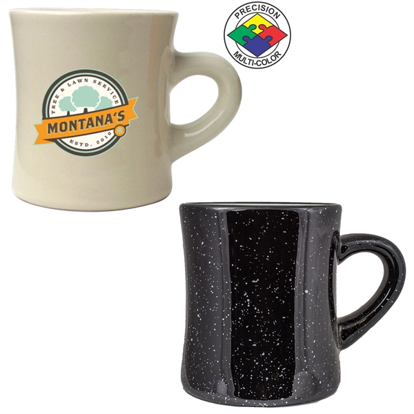 10oz Vitrified Diner Mug, spot color - 10oz Vitrified Diner Mug, spot color - Image 10 of 10