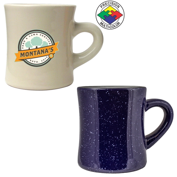 10oz Vitrified Diner Mug, spot color - 10oz Vitrified Diner Mug, spot color - Image 3 of 10