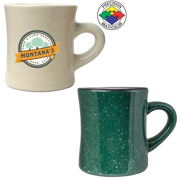 10oz Vitrified Diner Mug, spot color - 10oz Vitrified Diner Mug, spot color - Image 4 of 10