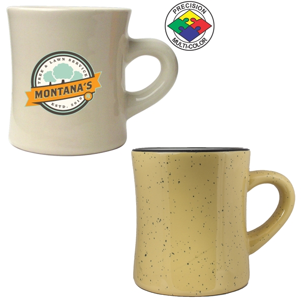 10oz Vitrified Diner Mug, spot color - 10oz Vitrified Diner Mug, spot color - Image 6 of 10