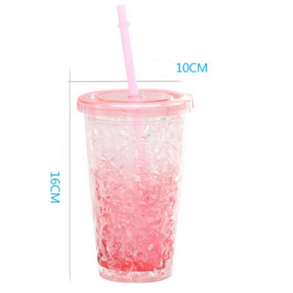 16 oz Gradient Plastic Tumbler Cup Drinkware - 16 oz Gradient Plastic Tumbler Cup Drinkware - Image 1 of 1