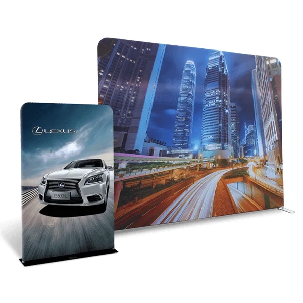 Quick-N-Fit Curved Tension Wall 10'x7.5' - Quick-N-Fit Curved Tension Wall 10'x7.5' - Image 1 of 1