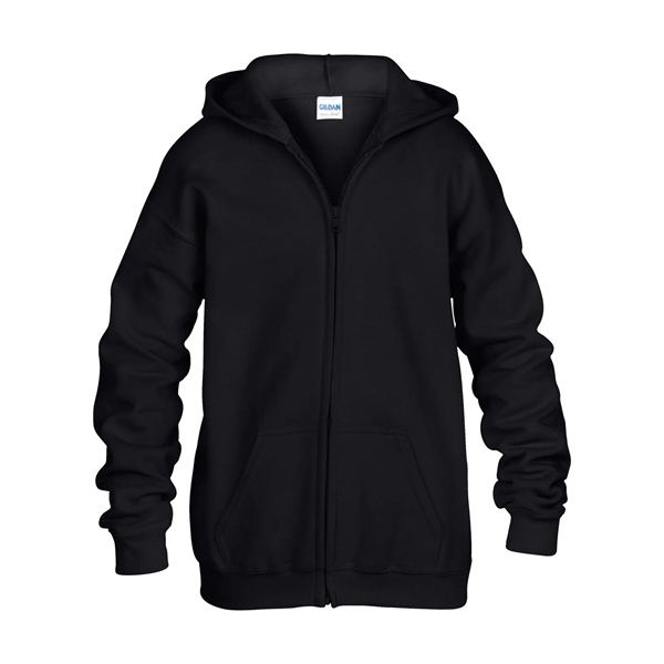 Gildan Youth Heavy Blend™ Full-Zip Hooded Sweatshirt - Gildan Youth Heavy Blend™ Full-Zip Hooded Sweatshirt - Image 2 of 34