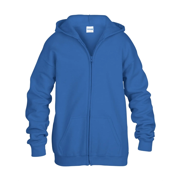 Gildan Youth Heavy Blend™ Full-Zip Hooded Sweatshirt - Gildan Youth Heavy Blend™ Full-Zip Hooded Sweatshirt - Image 15 of 34