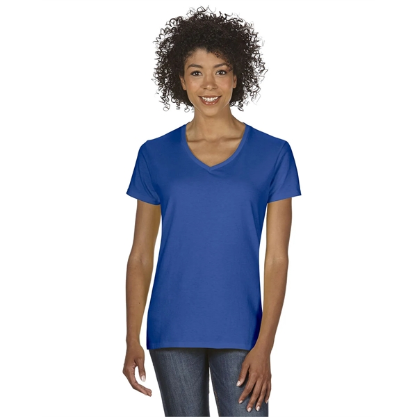 Gildan Ladies' Heavy Cotton™ V-Neck T-Shirt - Gildan Ladies' Heavy Cotton™ V-Neck T-Shirt - Image 63 of 109